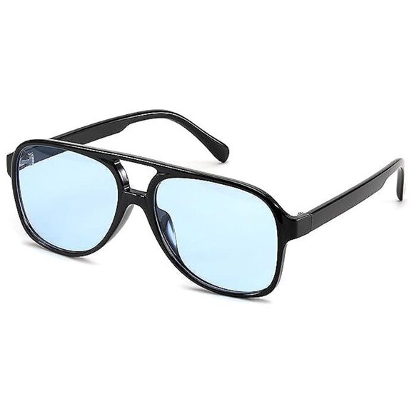 Accessories | Vintage Retro 7s Plastic Aviator Sunglasses Blue Lens 1 ...